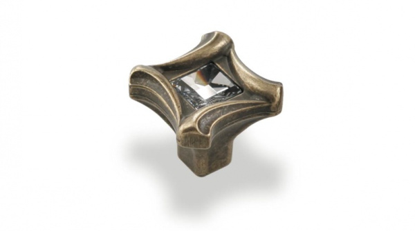 031 000 бронза полированная/ кристалл ручка-грибок FB JPEG