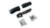 Внешняя Петля для профиля 3D с доводчиком черная
