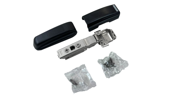 Внешняя Петля для профиля 3D с доводчиком никель